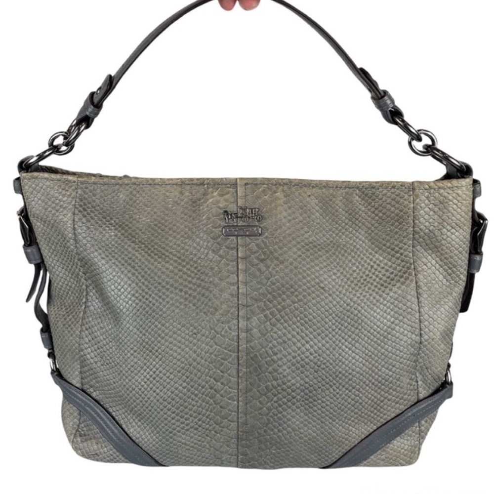 Coach snakeskin Hobo Bag